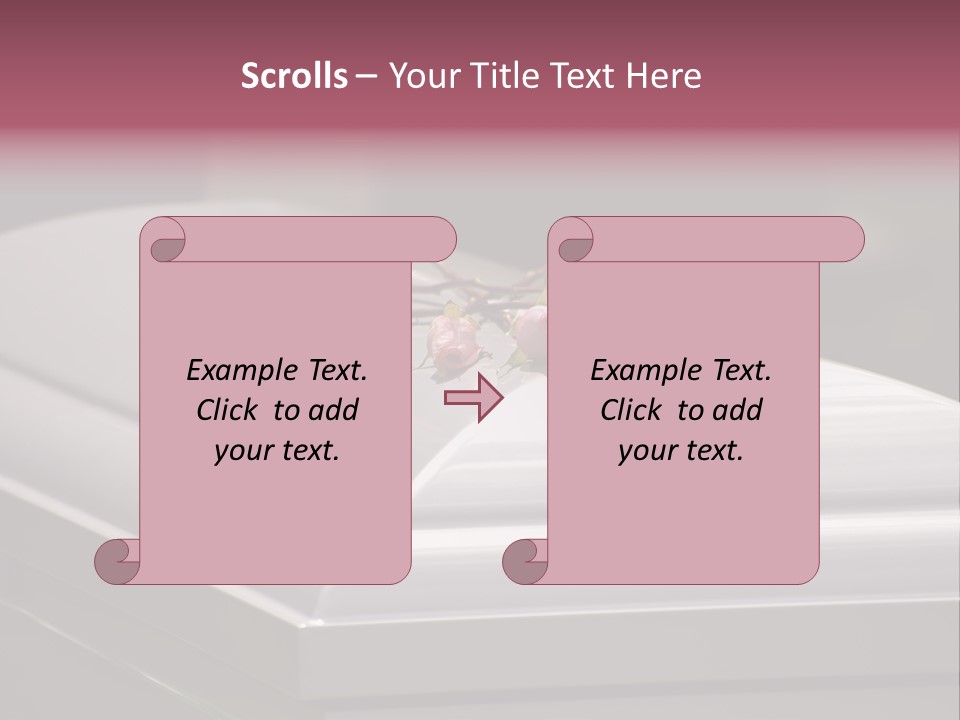 Horizontal Photo Of Three Roses On Casket At Arlington National Cemetery PowerPoint Template