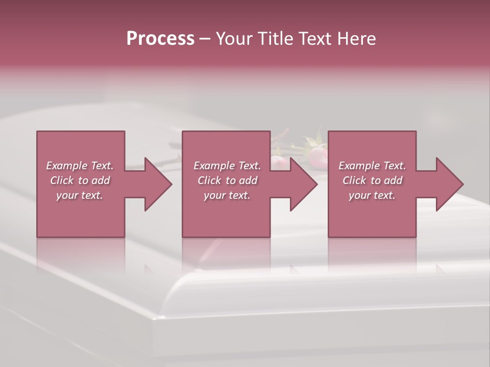 Horizontal Photo Of Three Roses On Casket At Arlington National Cemetery PowerPoint Template