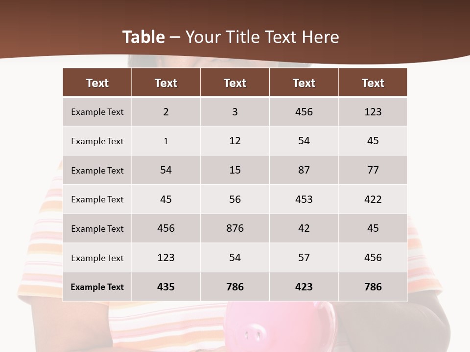 Senior Minority Woman Set On A White Background PowerPoint Template