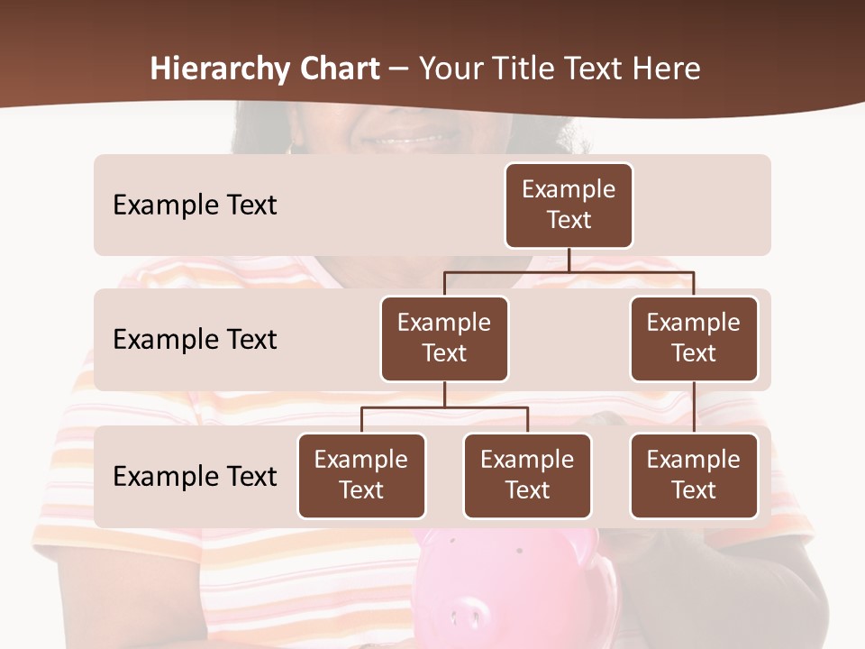 Senior Minority Woman Set On A White Background PowerPoint Template