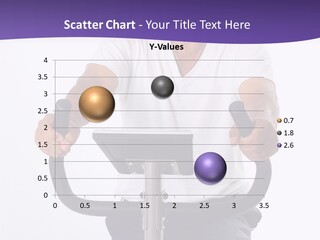 Senior Minority Man Working Out Set On A White Background PowerPoint Template