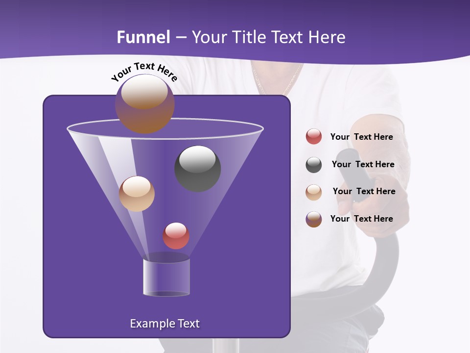 Senior Minority Man Working Out Set On A White Background PowerPoint Template