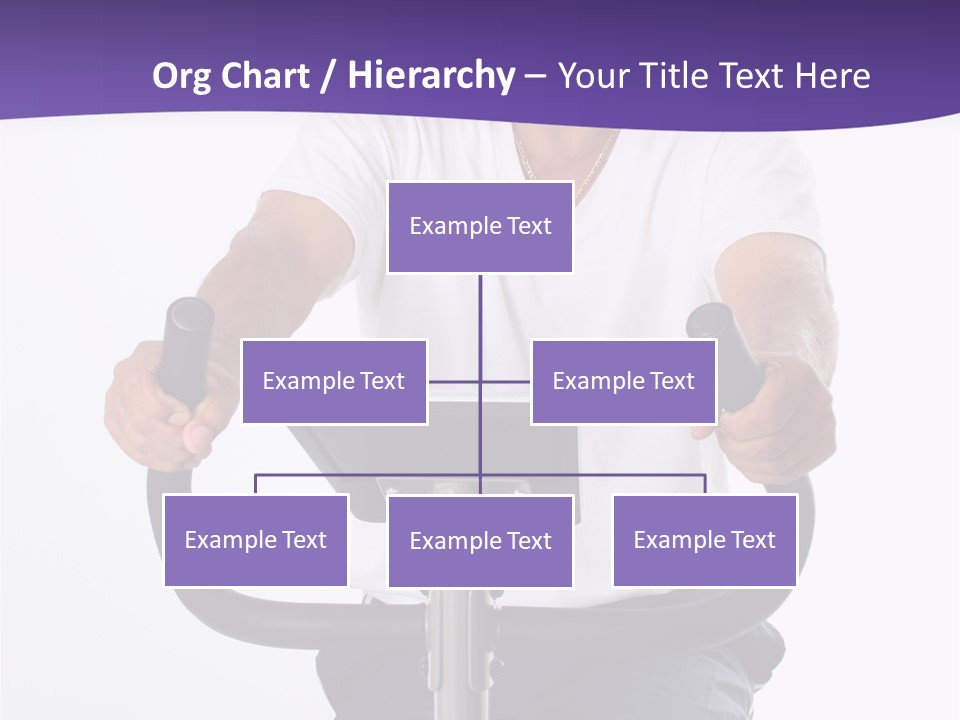 Senior Minority Man Working Out Set On A White Background PowerPoint Template