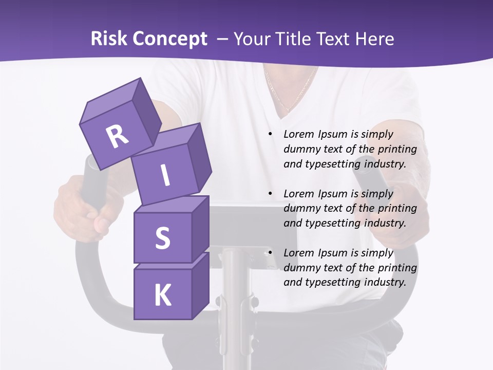 Senior Minority Man Working Out Set On A White Background PowerPoint Template