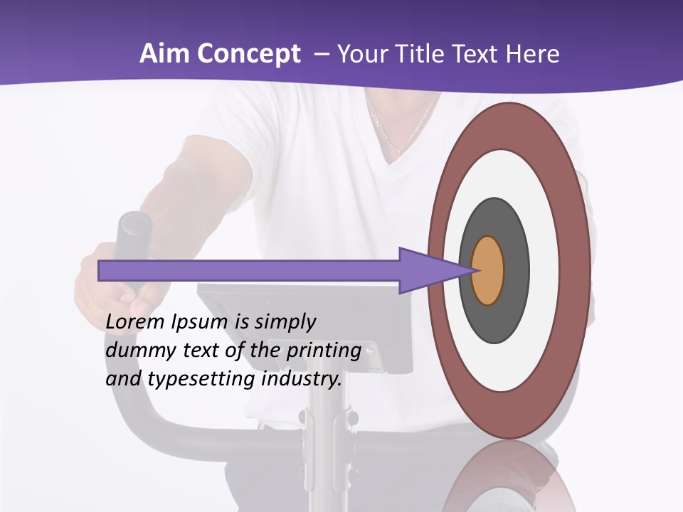 Senior Minority Man Working Out Set On A White Background PowerPoint Template