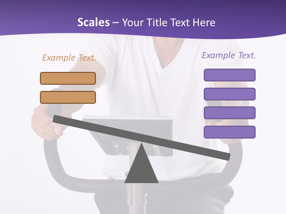 Senior Minority Man Working Out Set On A White Background PowerPoint Template