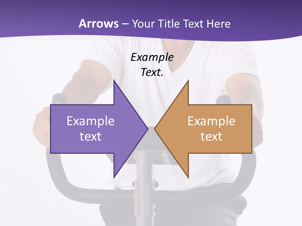 Senior Minority Man Working Out Set On A White Background PowerPoint Template