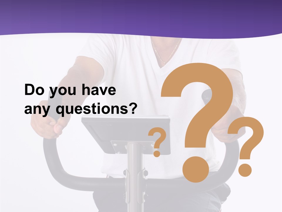 Senior Minority Man Working Out Set On A White Background PowerPoint Template