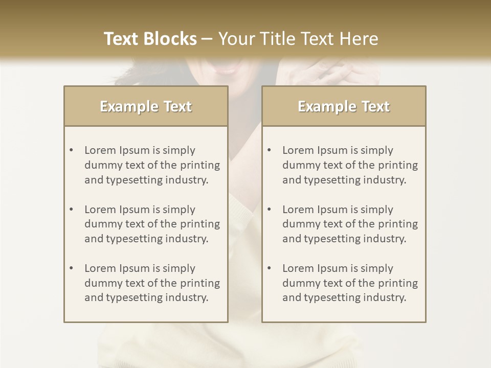 Lucky, Wealthy Woman Excitedly Holding Group Of Twenty Dollar Bills PowerPoint Template