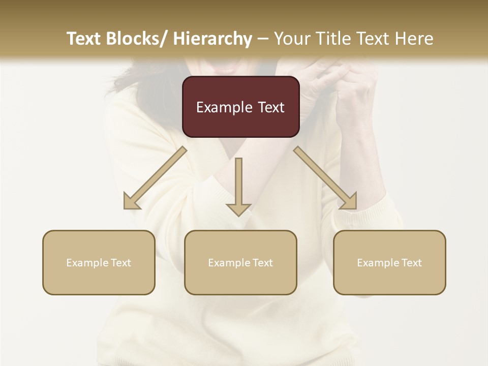 Lucky, Wealthy Woman Excitedly Holding Group Of Twenty Dollar Bills PowerPoint Template