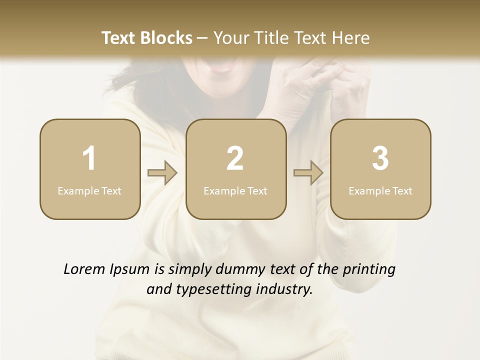 Lucky, Wealthy Woman Excitedly Holding Group Of Twenty Dollar Bills PowerPoint Template