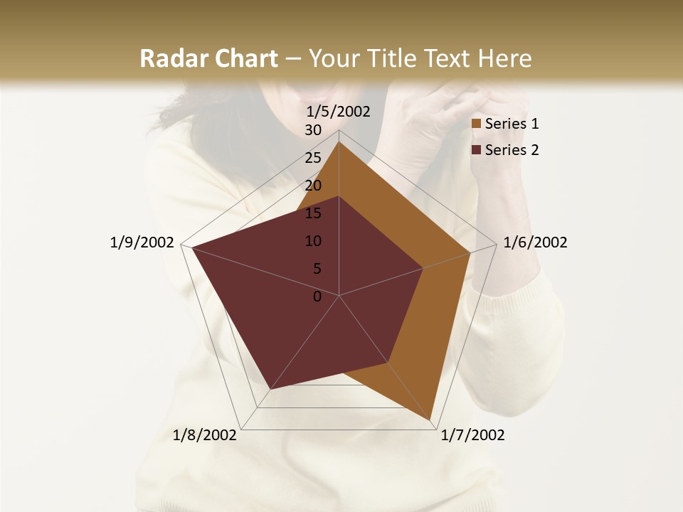 Lucky, Wealthy Woman Excitedly Holding Group Of Twenty Dollar Bills PowerPoint Template