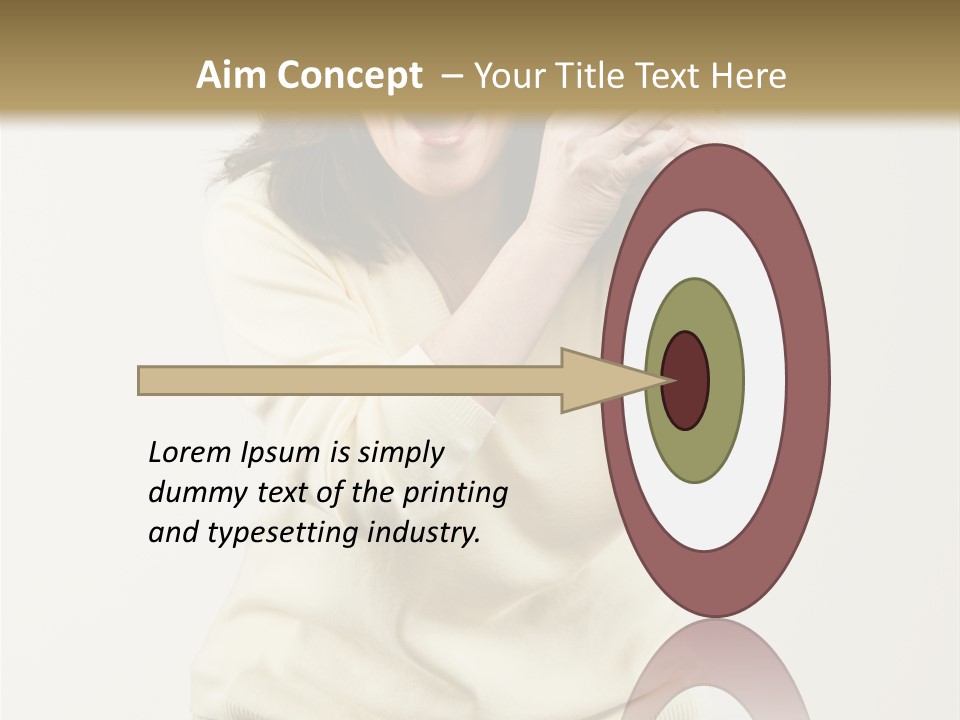 Lucky, Wealthy Woman Excitedly Holding Group Of Twenty Dollar Bills PowerPoint Template