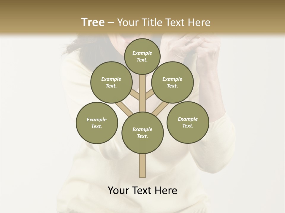 Lucky, Wealthy Woman Excitedly Holding Group Of Twenty Dollar Bills PowerPoint Template