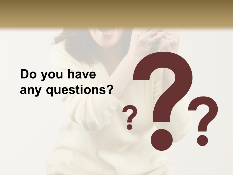 Lucky, Wealthy Woman Excitedly Holding Group Of Twenty Dollar Bills PowerPoint Template