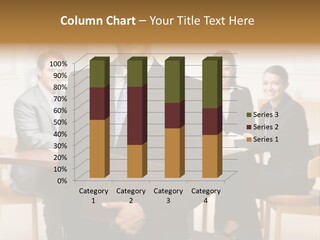 Confident Businessman With Notebook And Co-Workers In Conference Room PowerPoint Template