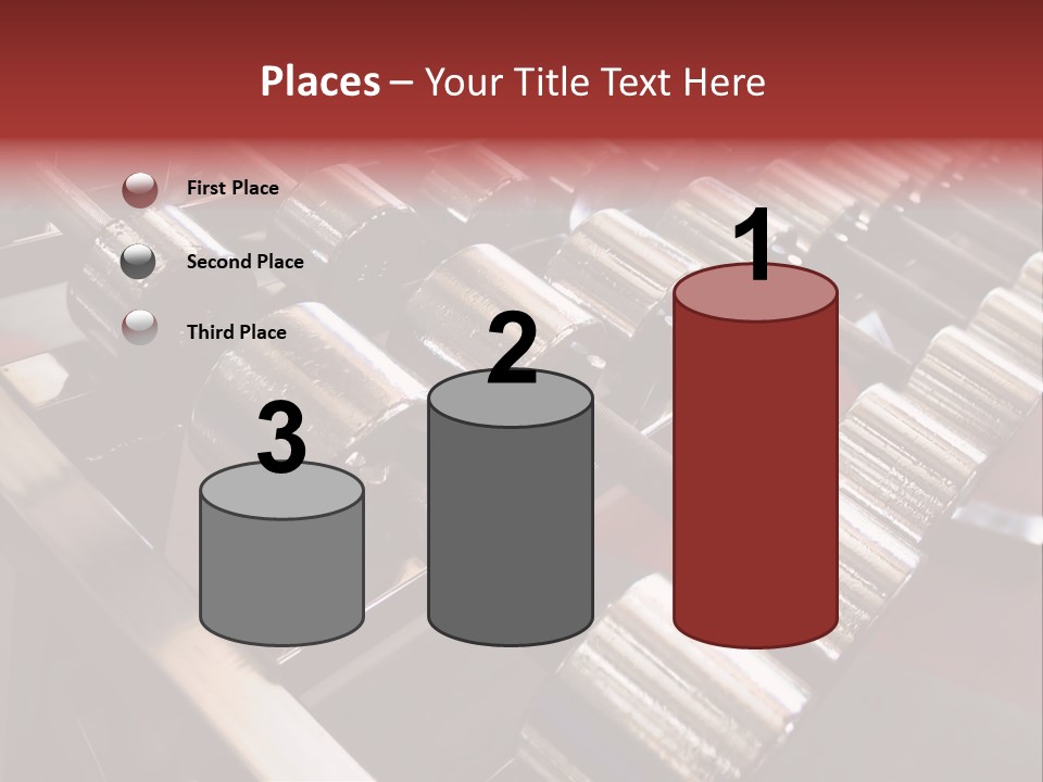 Dumbbells PowerPoint Template
