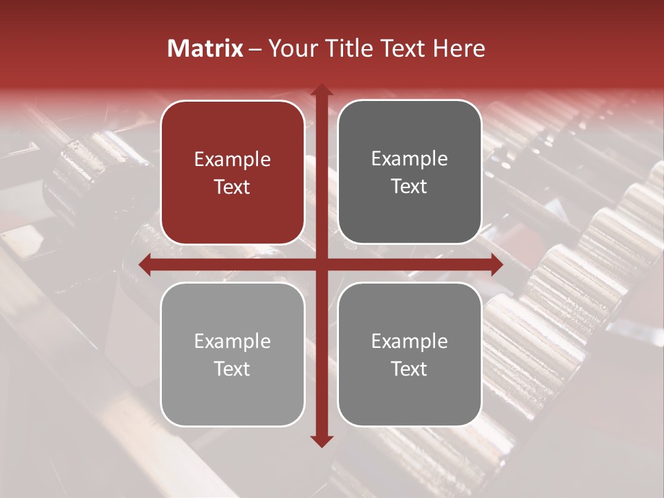 Dumbbells PowerPoint Template