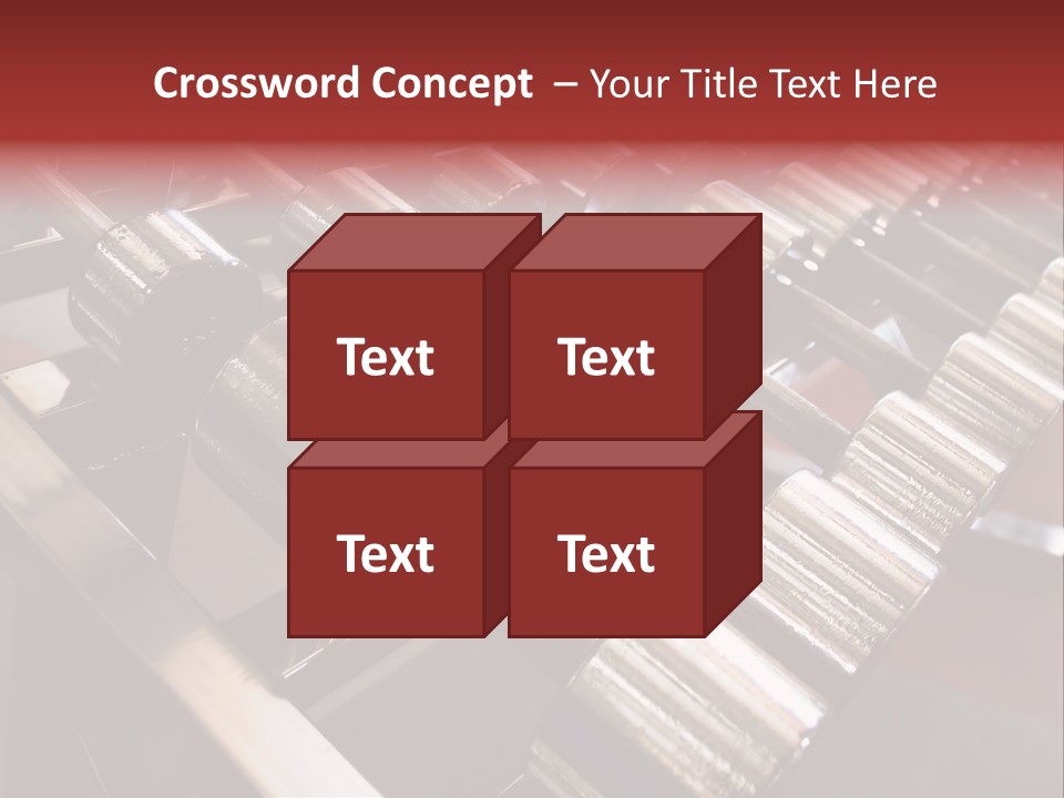 Dumbbells PowerPoint Template