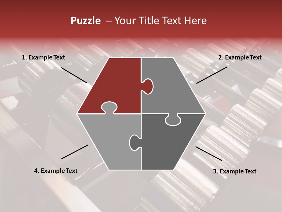 Dumbbells PowerPoint Template
