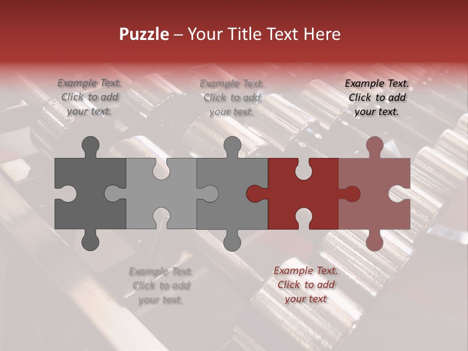 Dumbbells PowerPoint Template