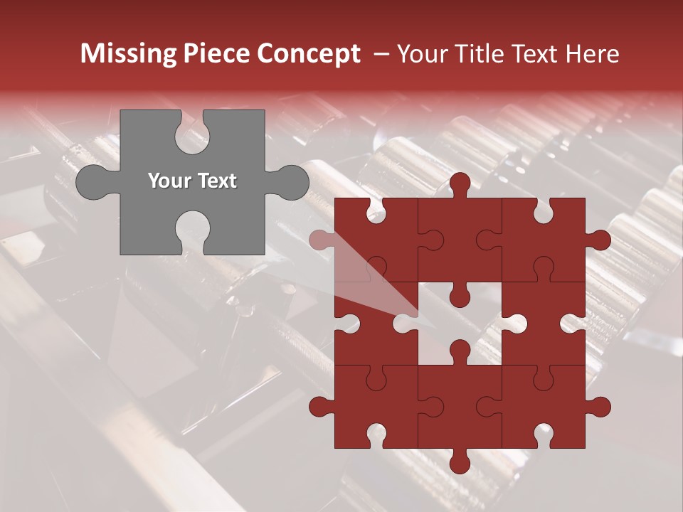 Dumbbells PowerPoint Template