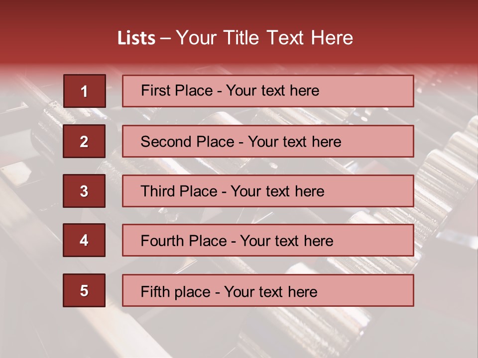 Dumbbells PowerPoint Template
