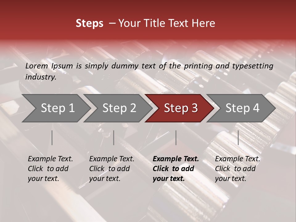Dumbbells PowerPoint Template
