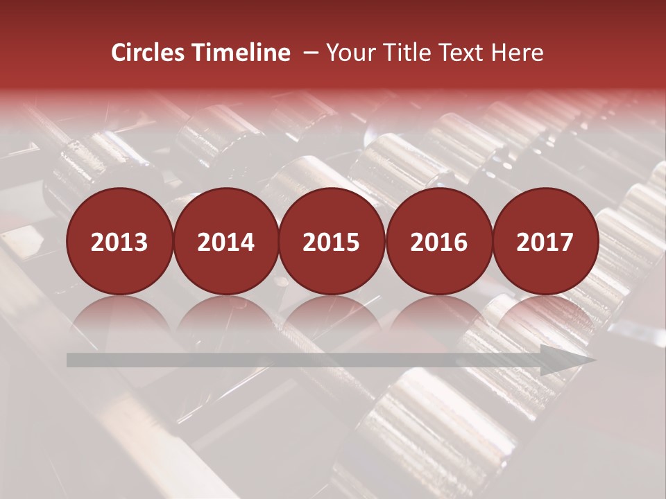 Dumbbells PowerPoint Template