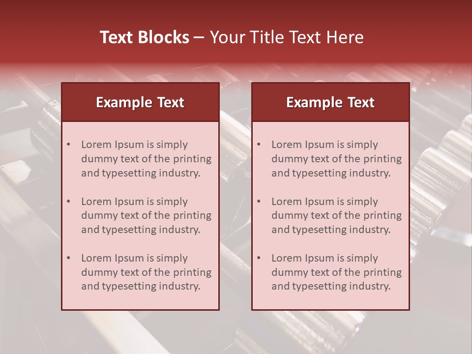 Dumbbells PowerPoint Template