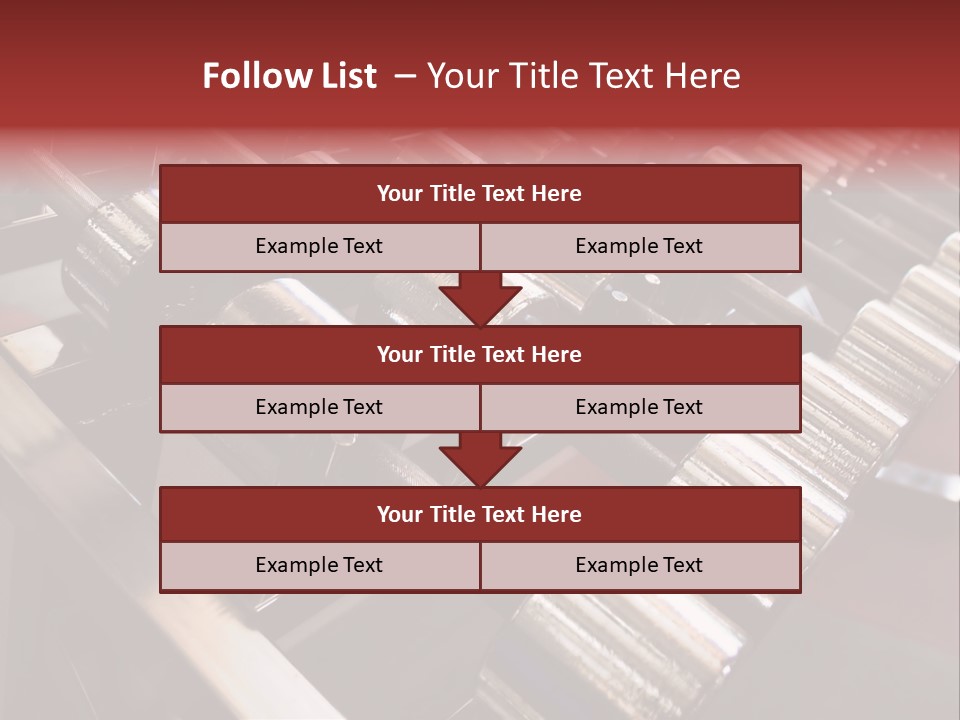 Dumbbells PowerPoint Template