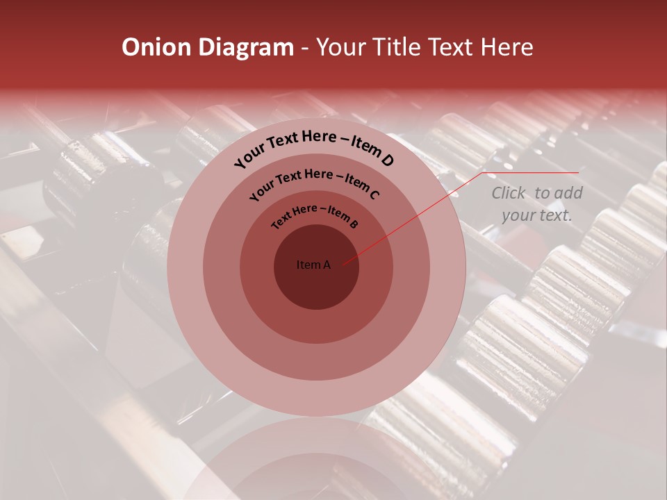 Dumbbells PowerPoint Template