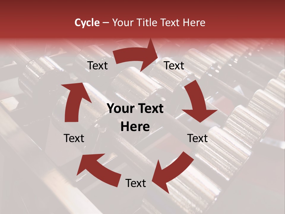 Dumbbells PowerPoint Template