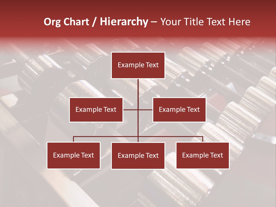 Dumbbells PowerPoint Template