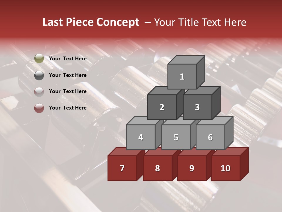 Dumbbells PowerPoint Template