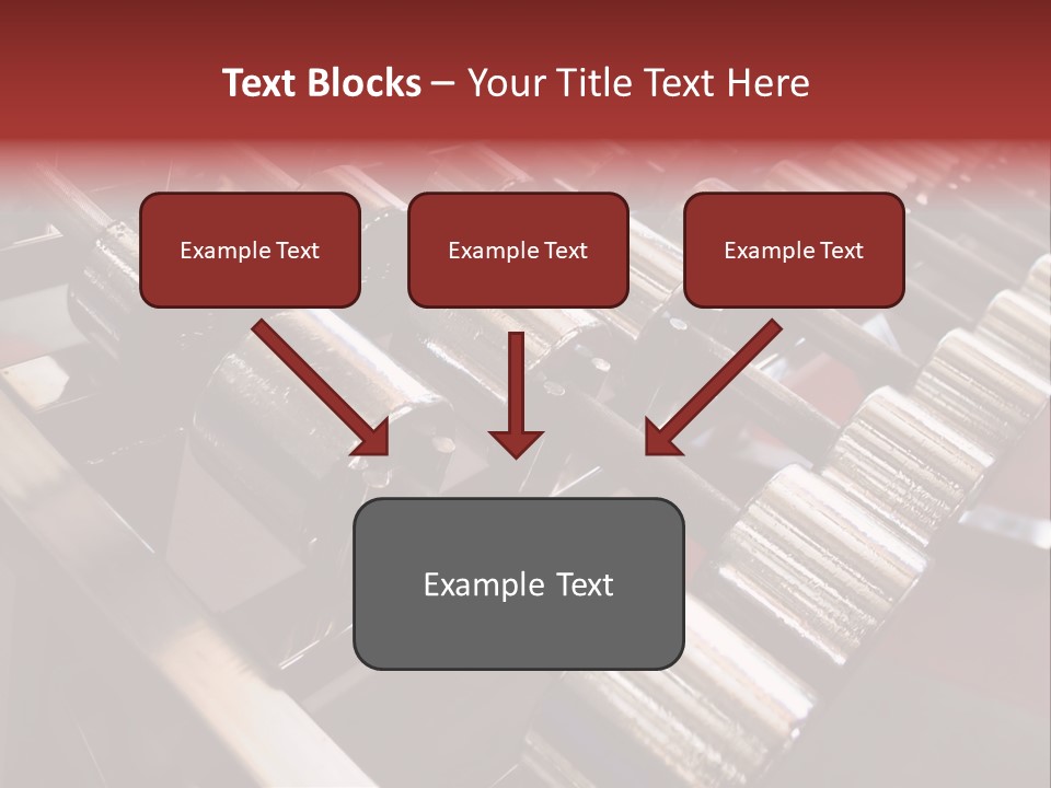 Dumbbells PowerPoint Template