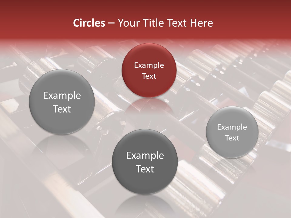 Dumbbells PowerPoint Template