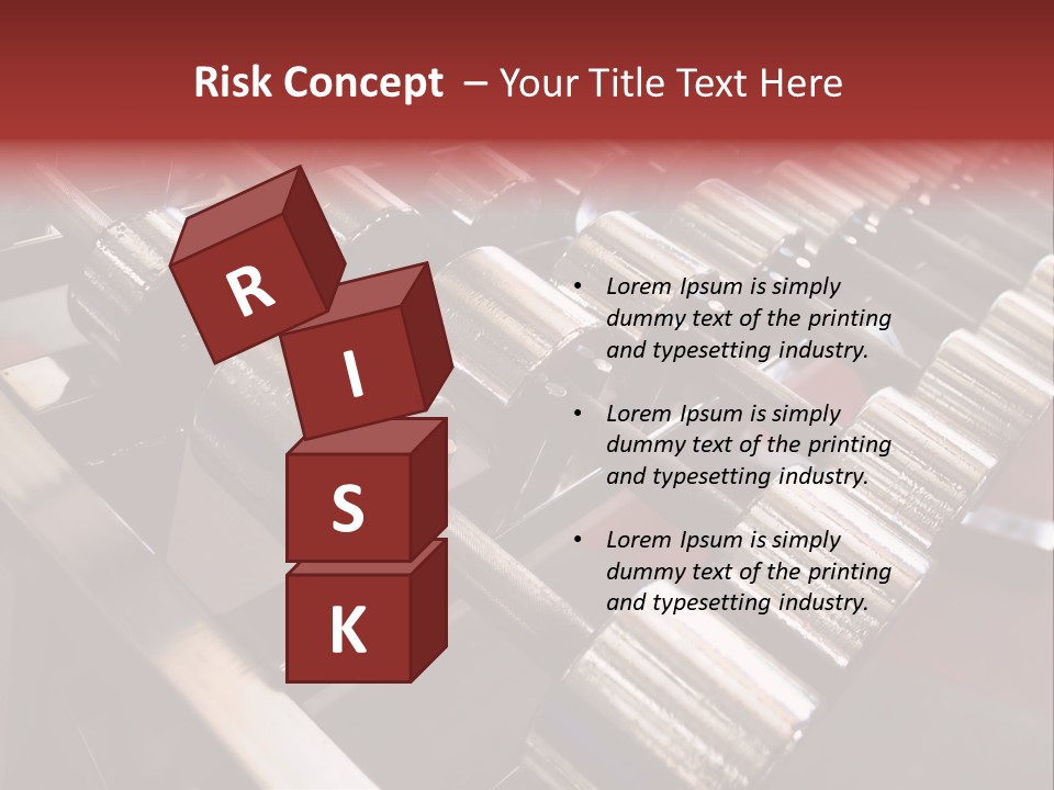 Dumbbells PowerPoint Template