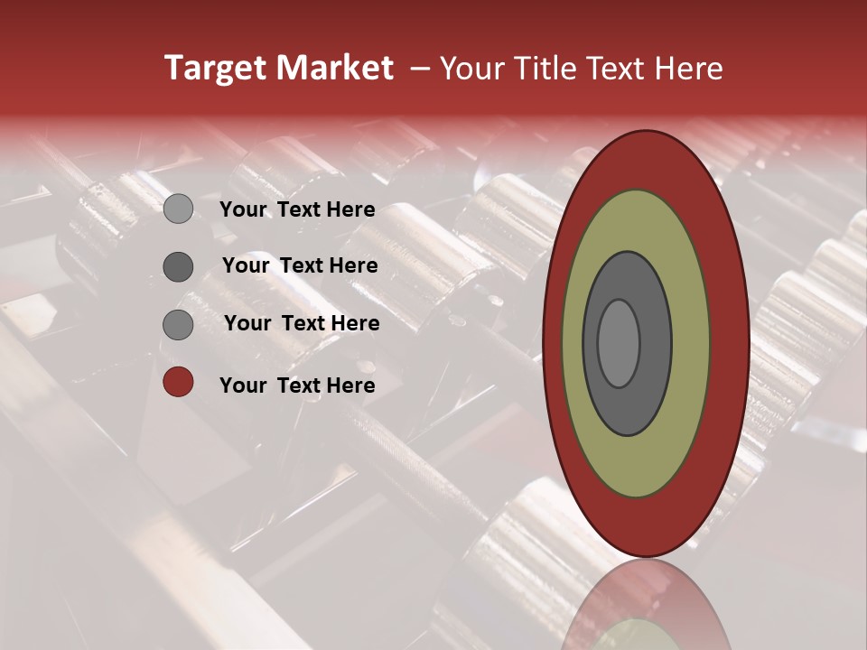 Dumbbells PowerPoint Template