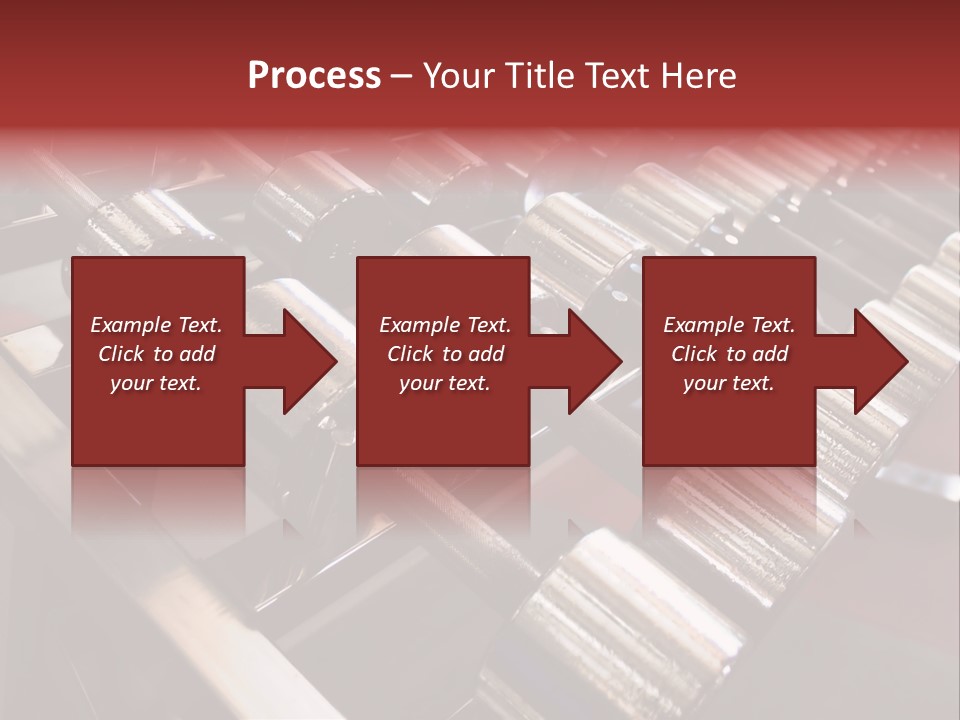 Dumbbells PowerPoint Template