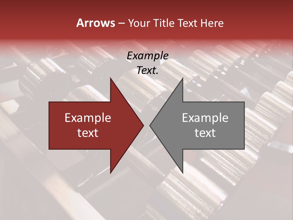Dumbbells PowerPoint Template