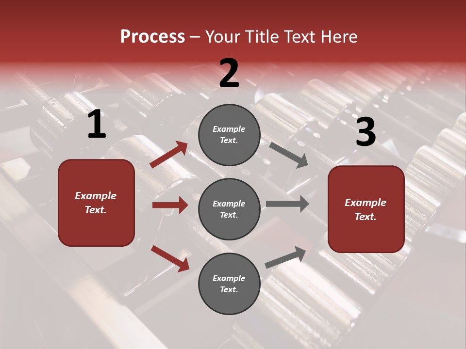 Dumbbells PowerPoint Template