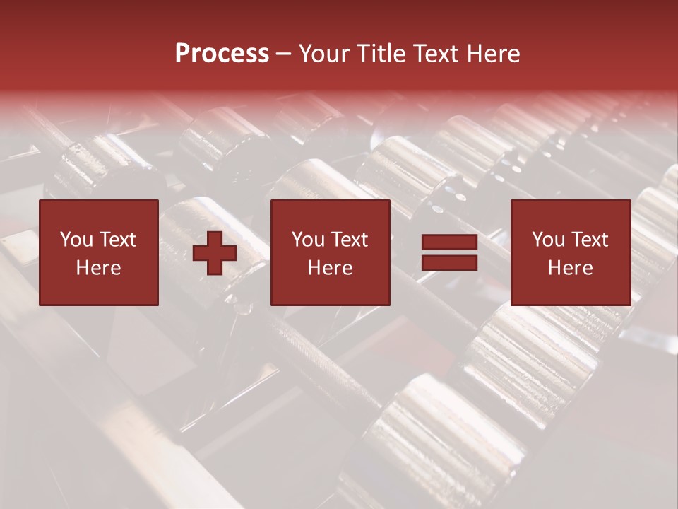 Dumbbells PowerPoint Template