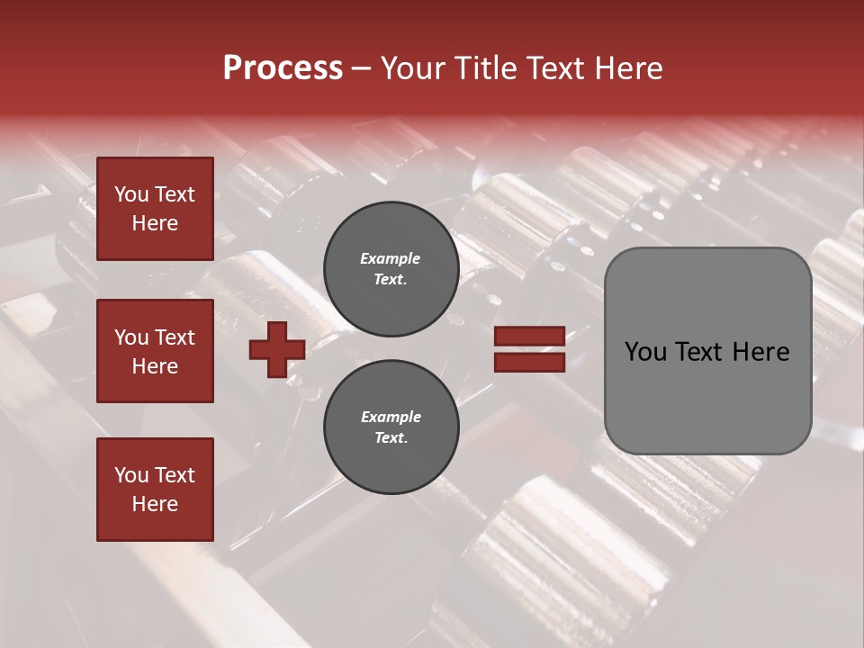 Dumbbells PowerPoint Template