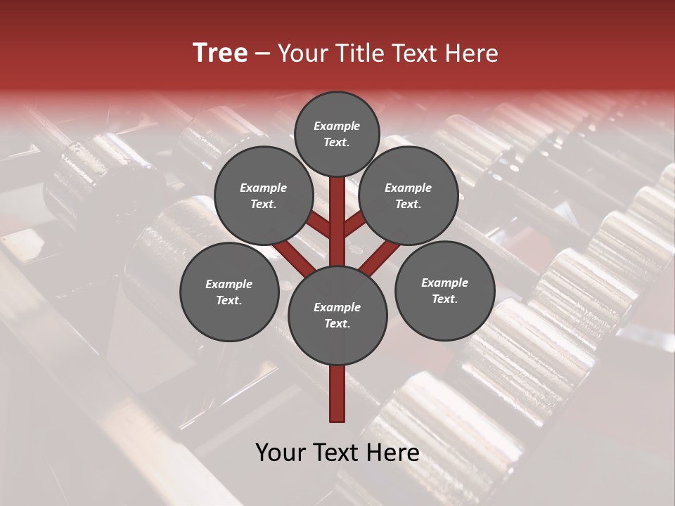 Dumbbells PowerPoint Template