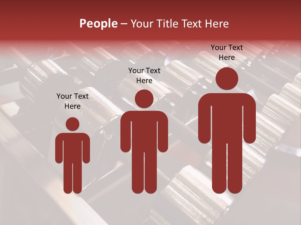 Dumbbells PowerPoint Template