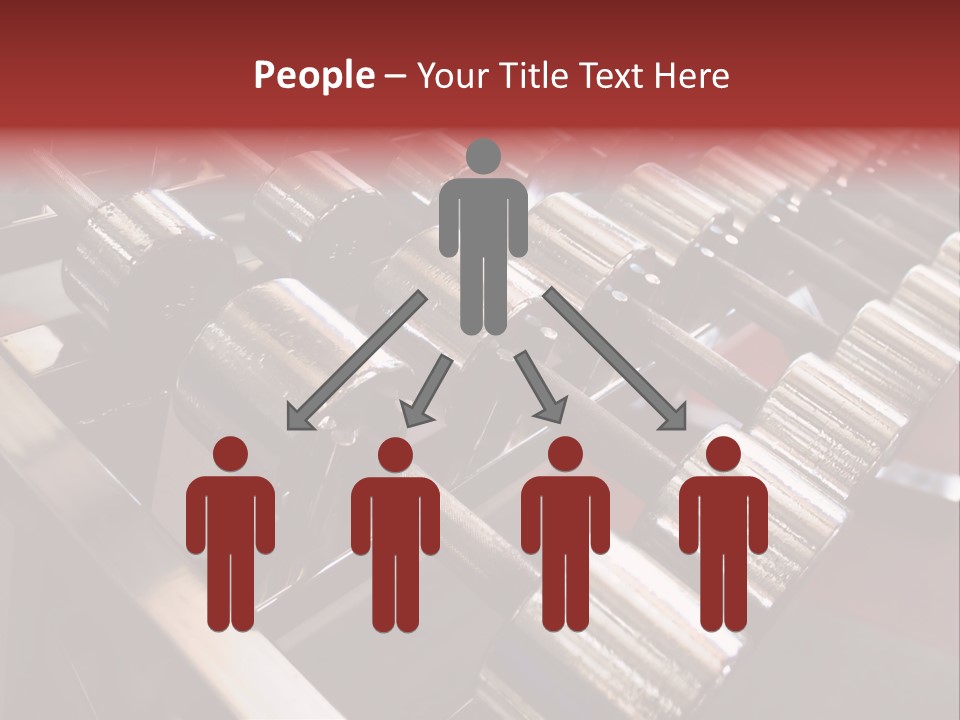 Dumbbells PowerPoint Template