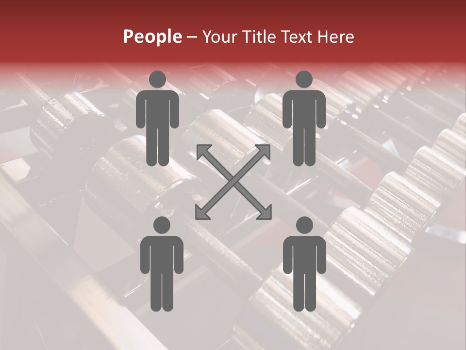 Dumbbells PowerPoint Template