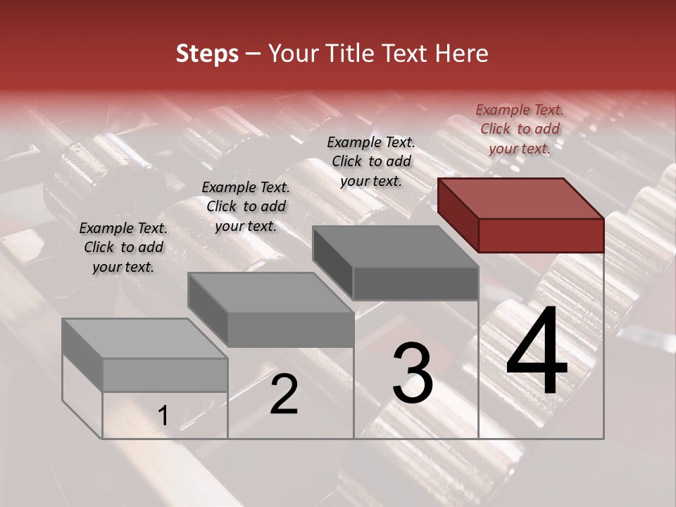 Dumbbells PowerPoint Template