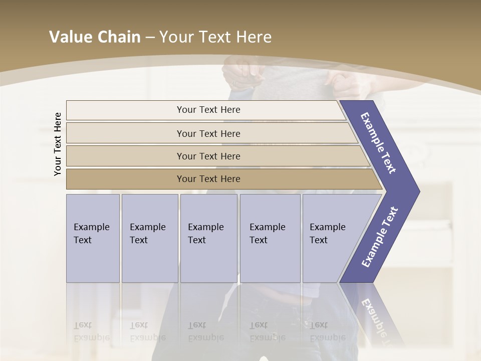 Pregnant Mother Dances Playfully With Her Son On Her Feet PowerPoint Template